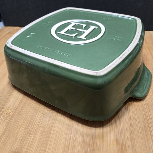 Emile Henry baking dish, green square casserole baking and serving dish - Picture 11 of 16